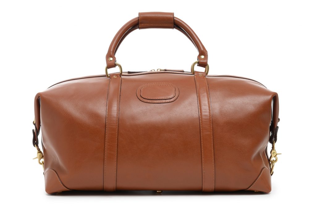 Korchmar Twain L1043 22&quot; American Made Leather Duffel Bag | Gene&#39;s Luggage